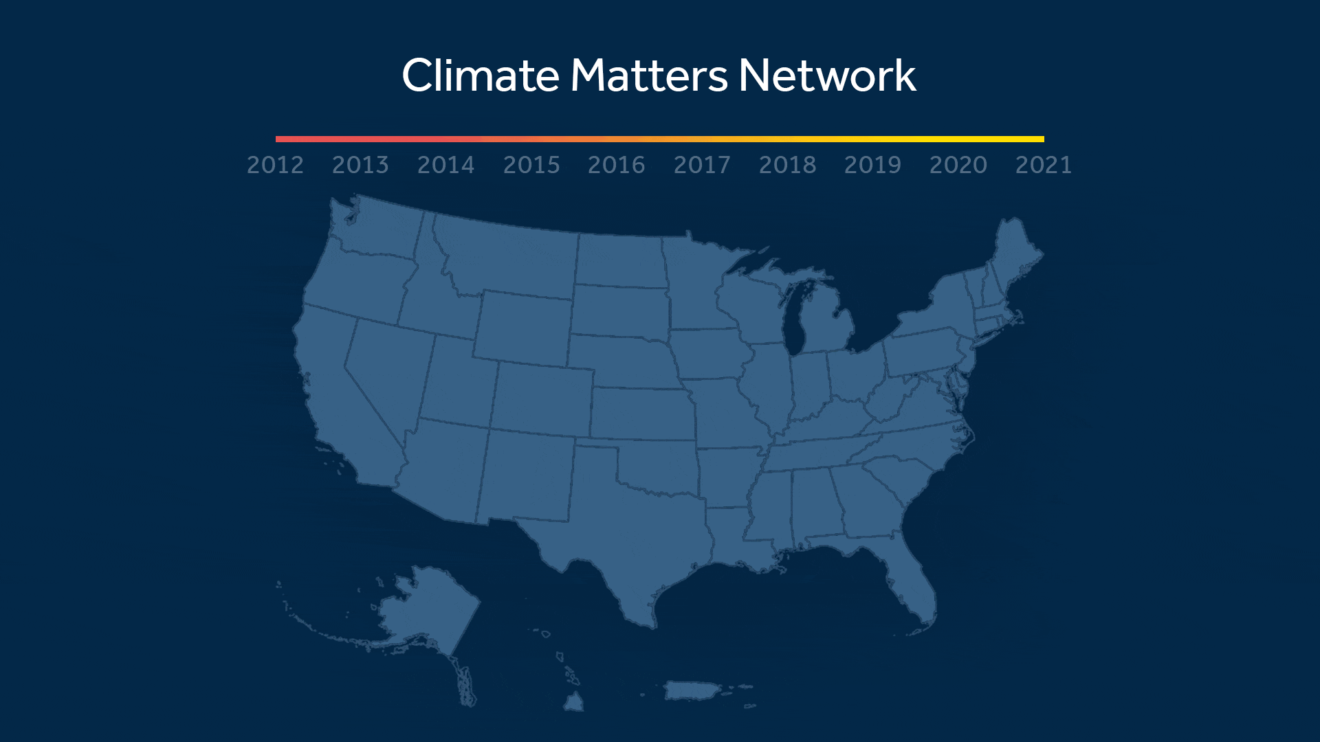 Climate Matters 10-year national animation