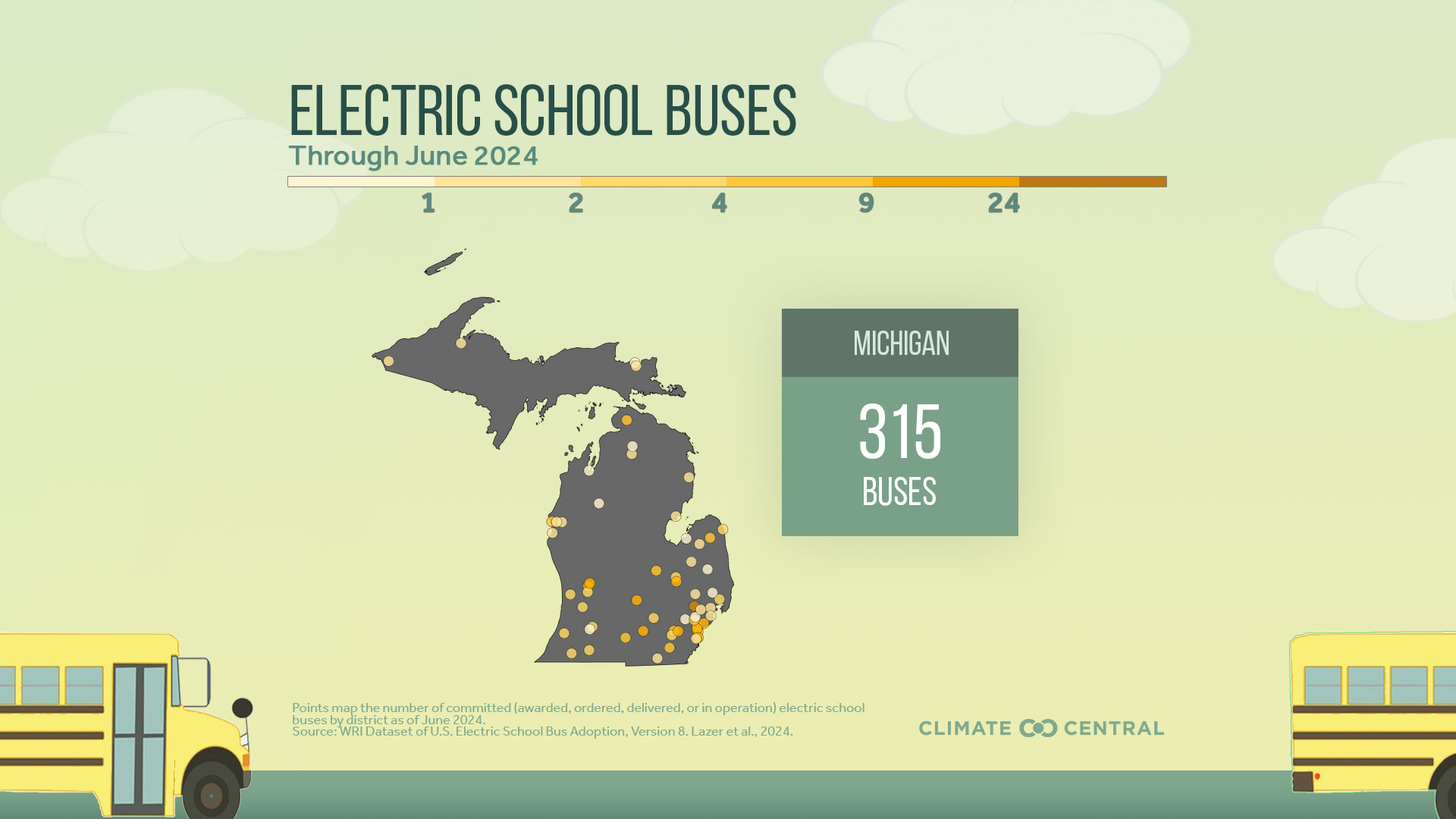 CM: Electric School Buses in Every State 2024 (EN)