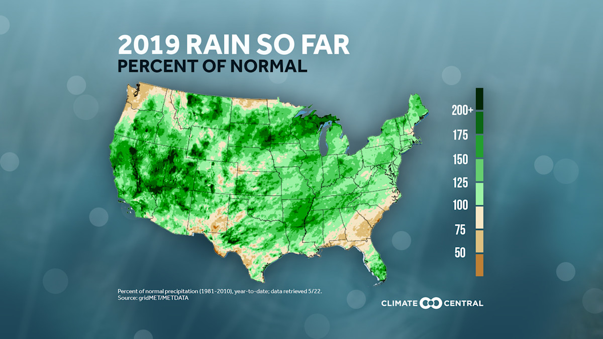 2019 Rain in Context Climate Central