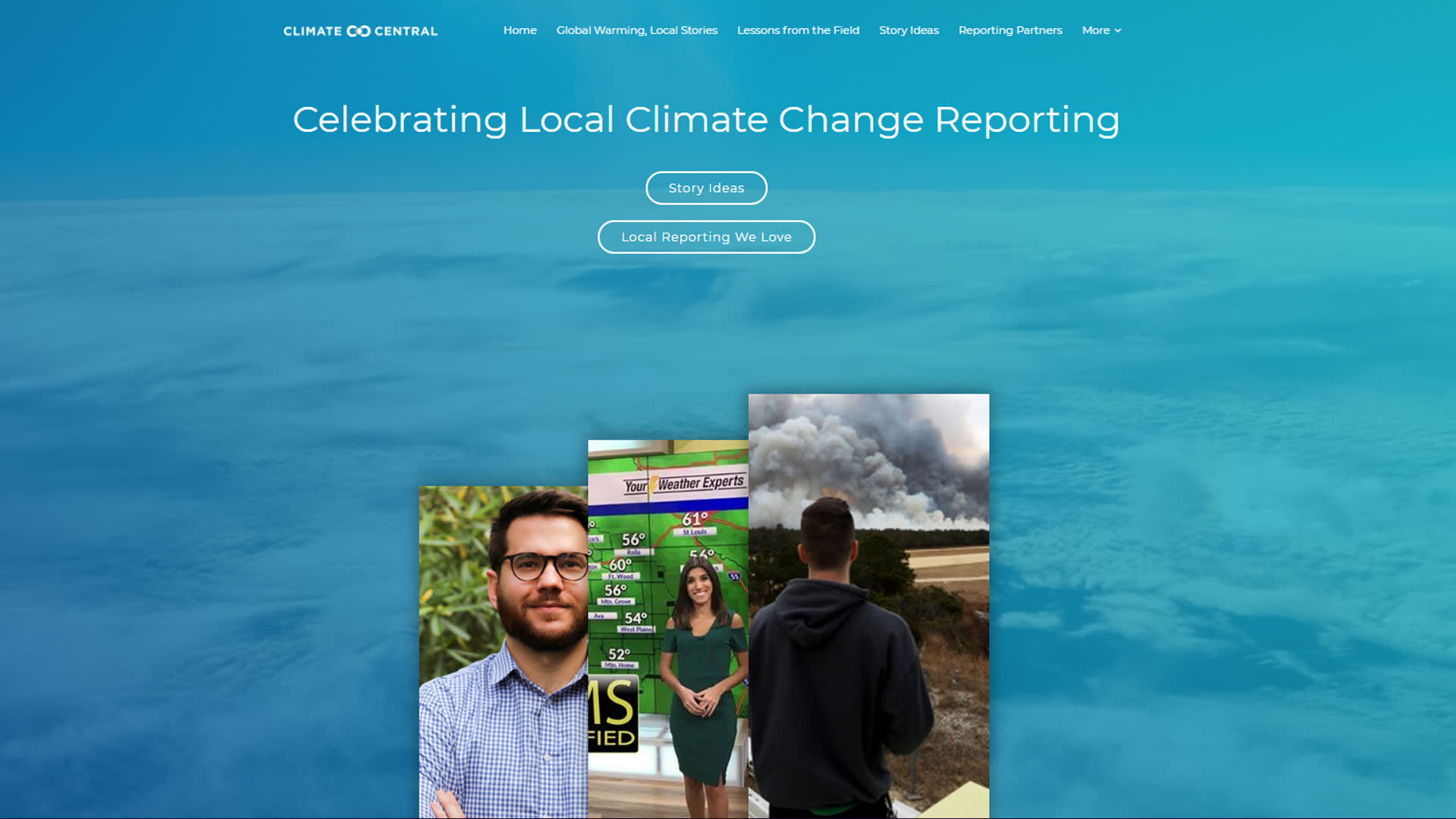 2019 Climate Week website screenshot