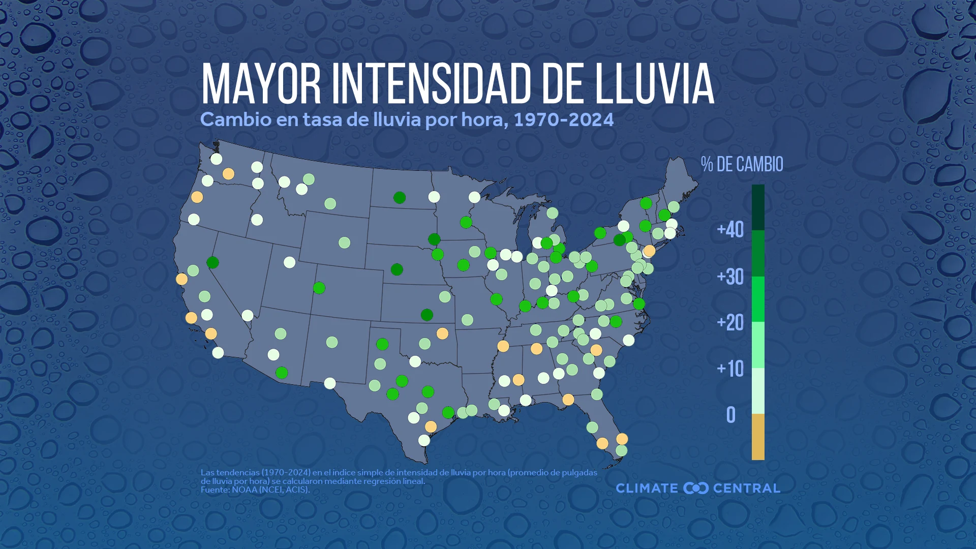 CM: Change in Hourly Rainfall Intensity 1970 to 2024 (ES)