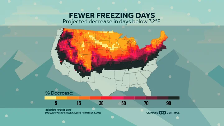freezing days