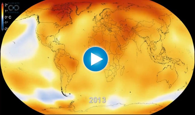Watch 63 Years of Global Warming in 14 Seconds