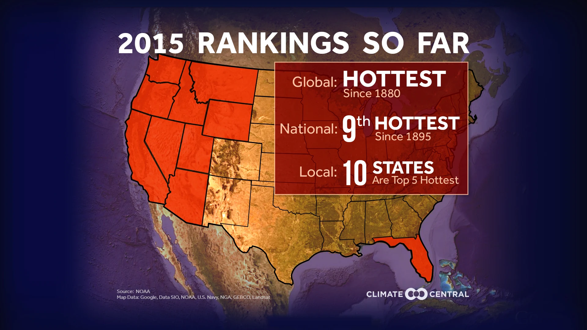 Set 3 - NOAA Update: Globe Still on Track for Hottest Year