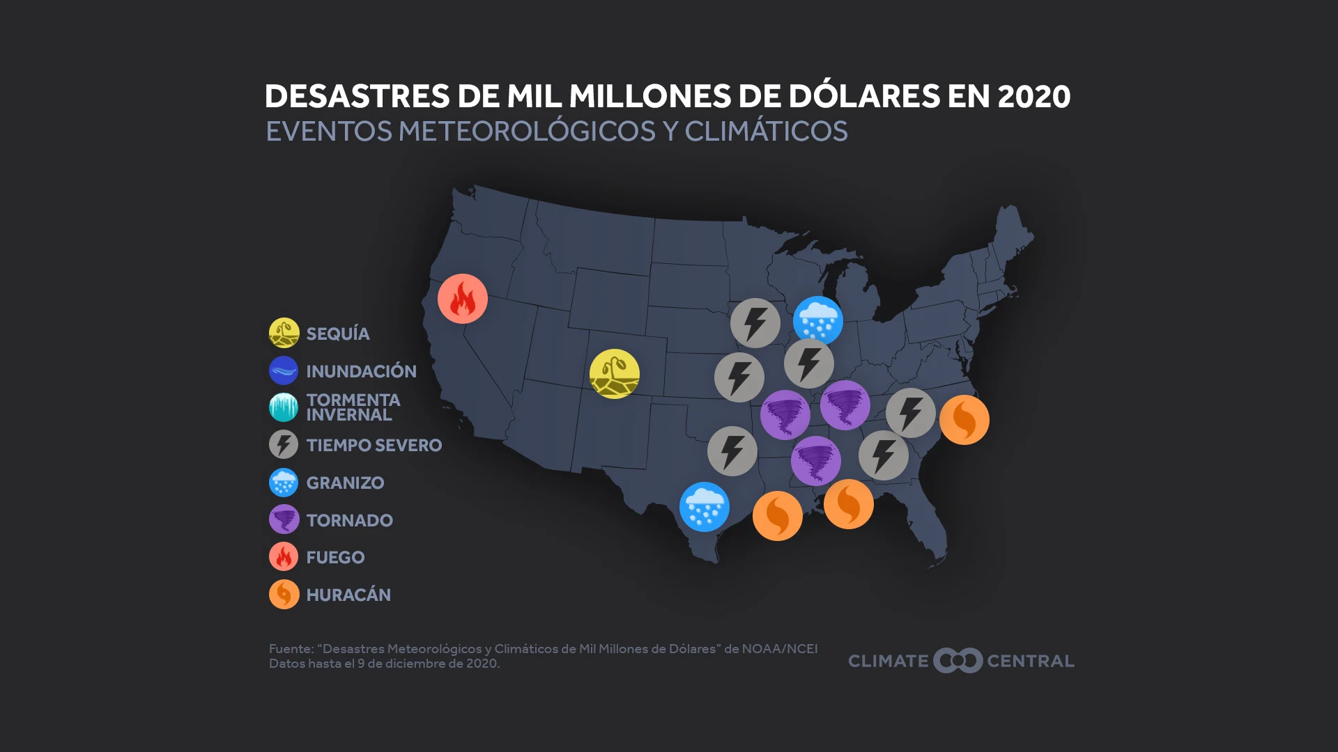 Desastres de mil milliones de dólares de 2020 - 2020 Billion-Dollar Disasters