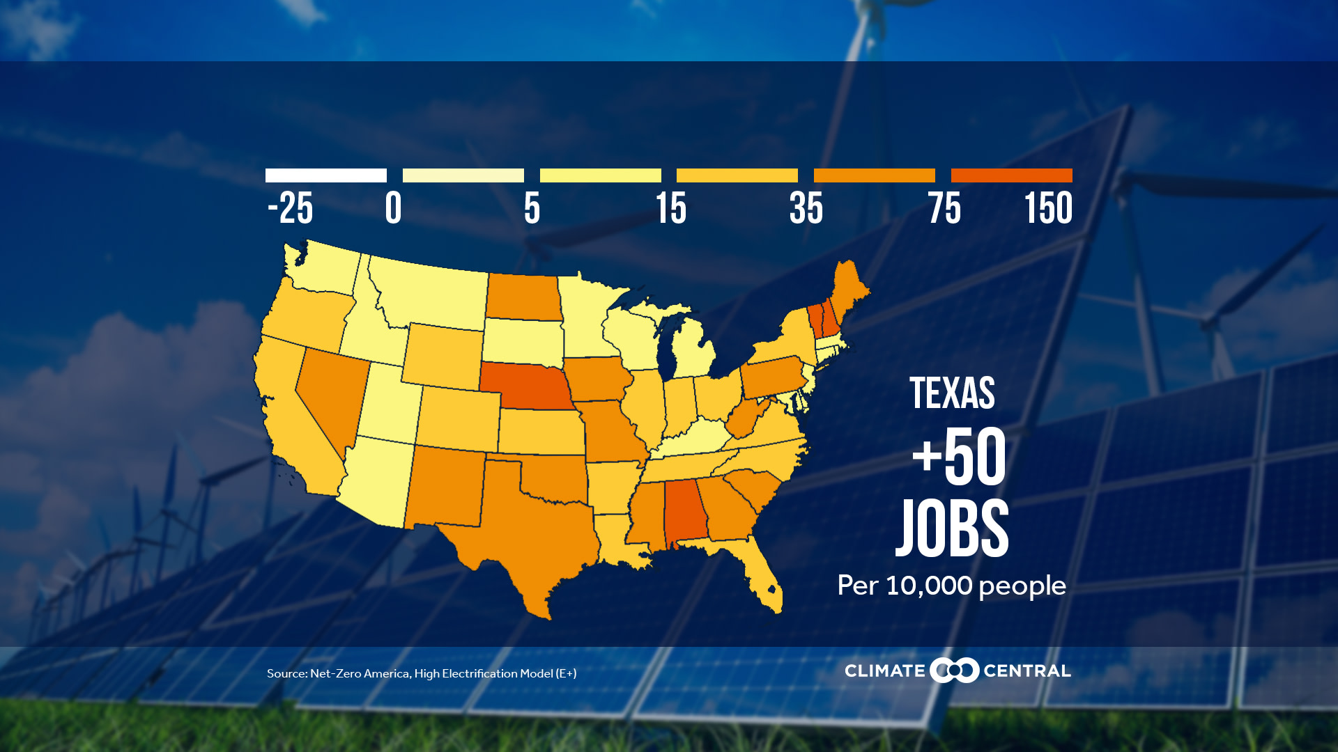 Solar Job Growth 2030-2050 GIF (MP4 here) - Solar Power Solutions Brief