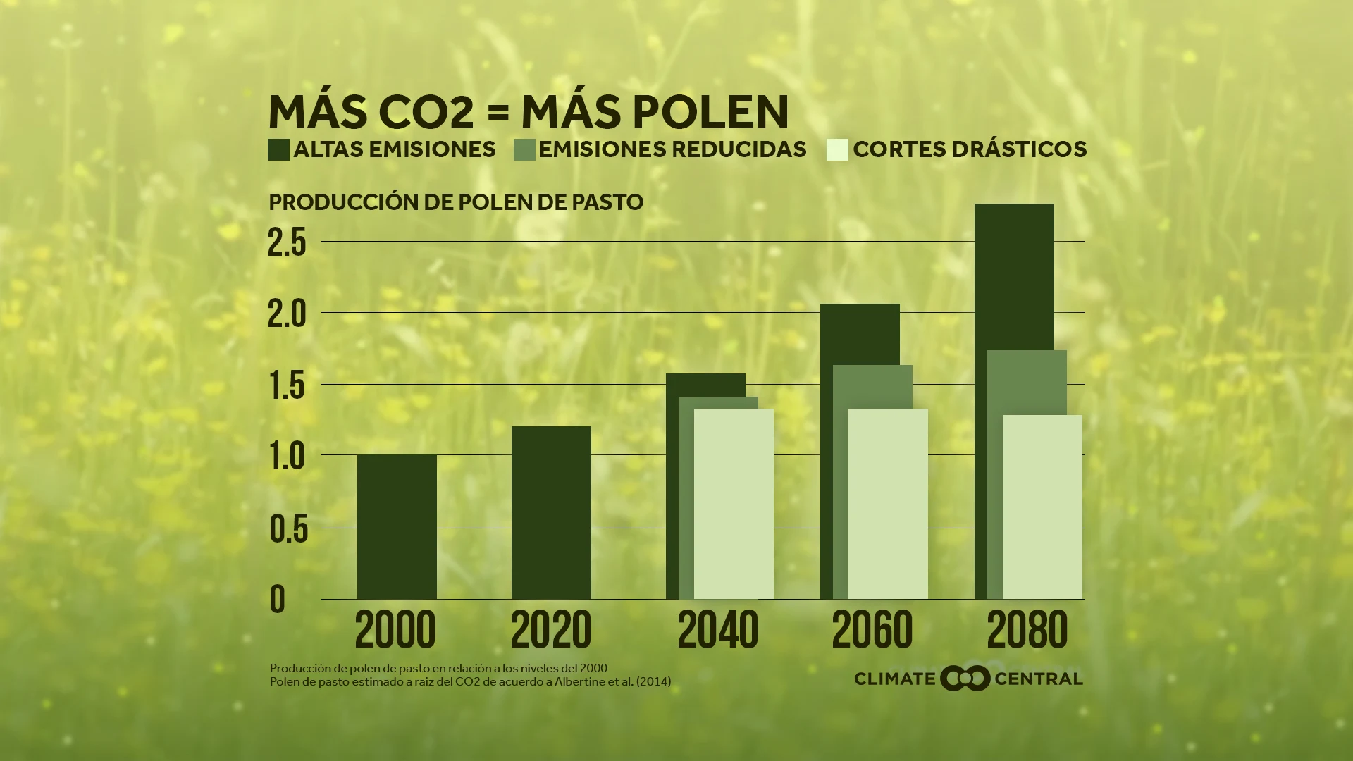 CO2 y Polen - Pollen & Allergy Season