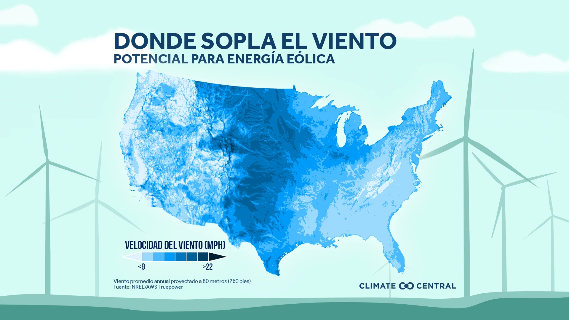 Mapa de potencial eólico - Solutions Series: Wind Energy & Brief