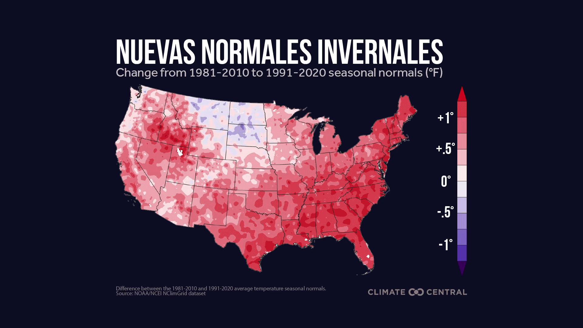 Datos Locales - Changing Seasonal Normals