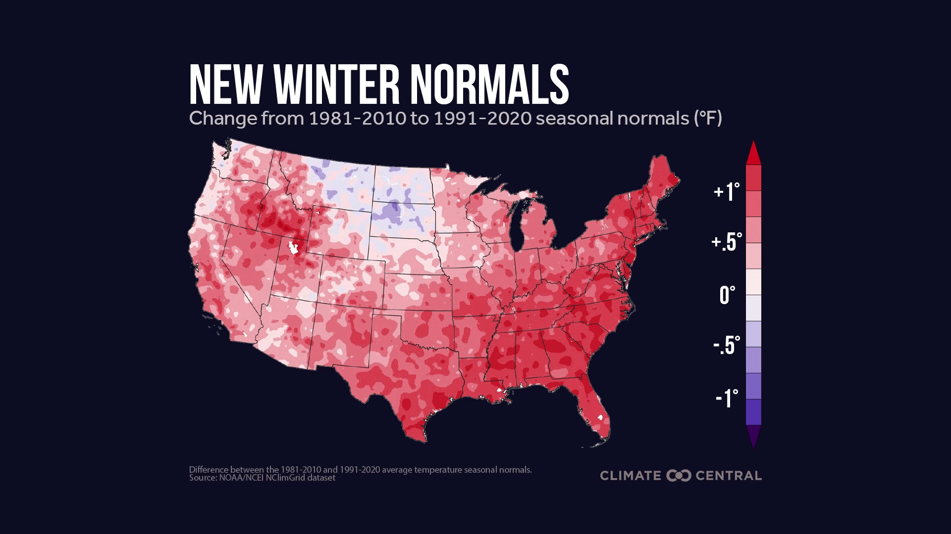 Local Data - Changing Seasonal Normals