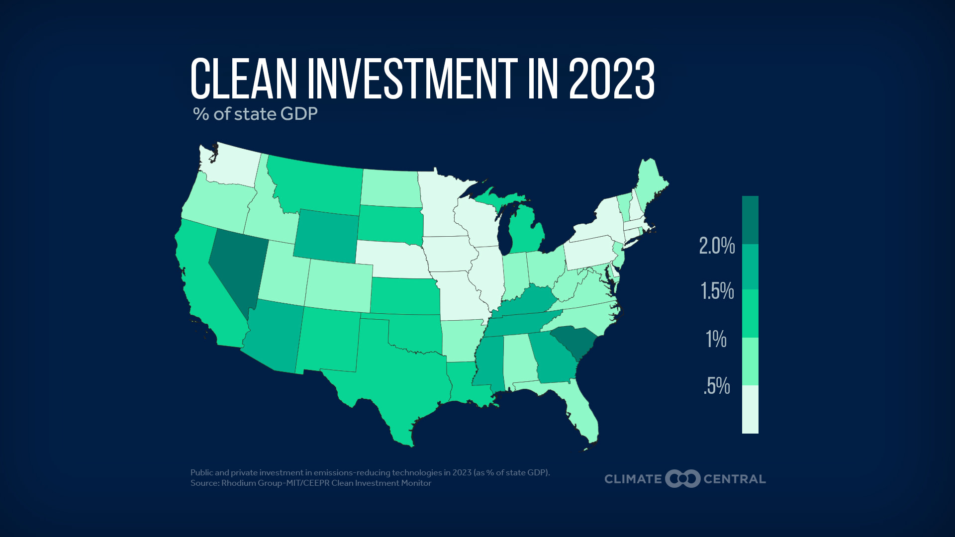 CM: 2023 Clean Investment By State (EN)