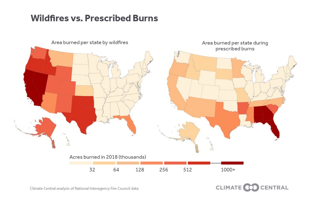 Wildfires vs. Prescribed Burns