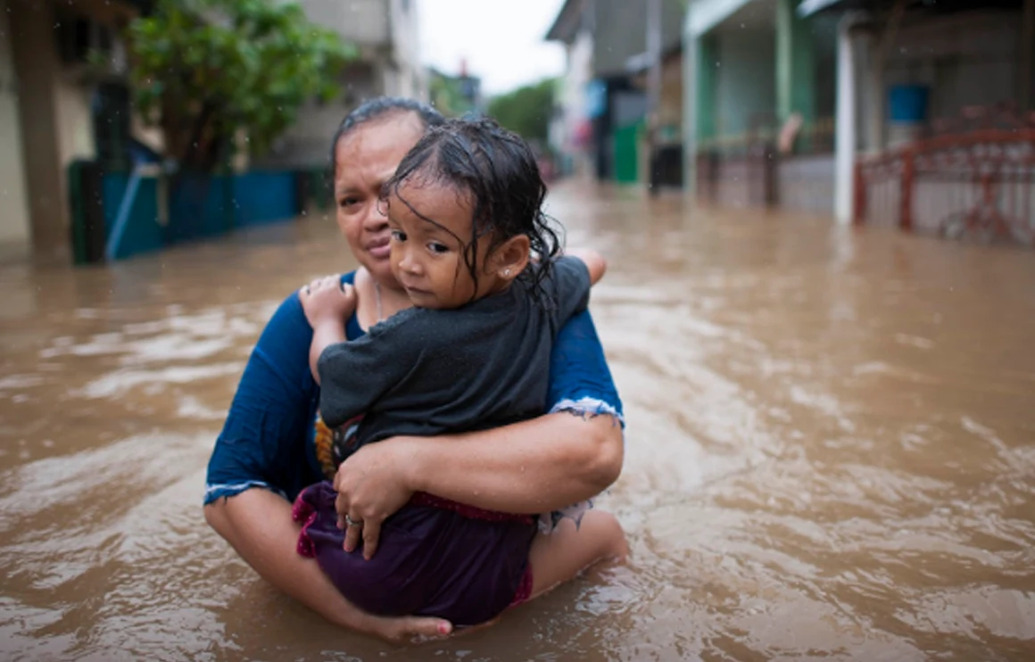 Flooding in Jakarta, Indonesia, February 2017. Source: World Meteorological Organization / Flickr