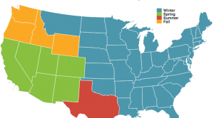 A Country Divided by Seasons and Warming | Climate Central