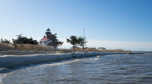 Ellis Island, lighthouses among historic NJ sites flooding as seas rise