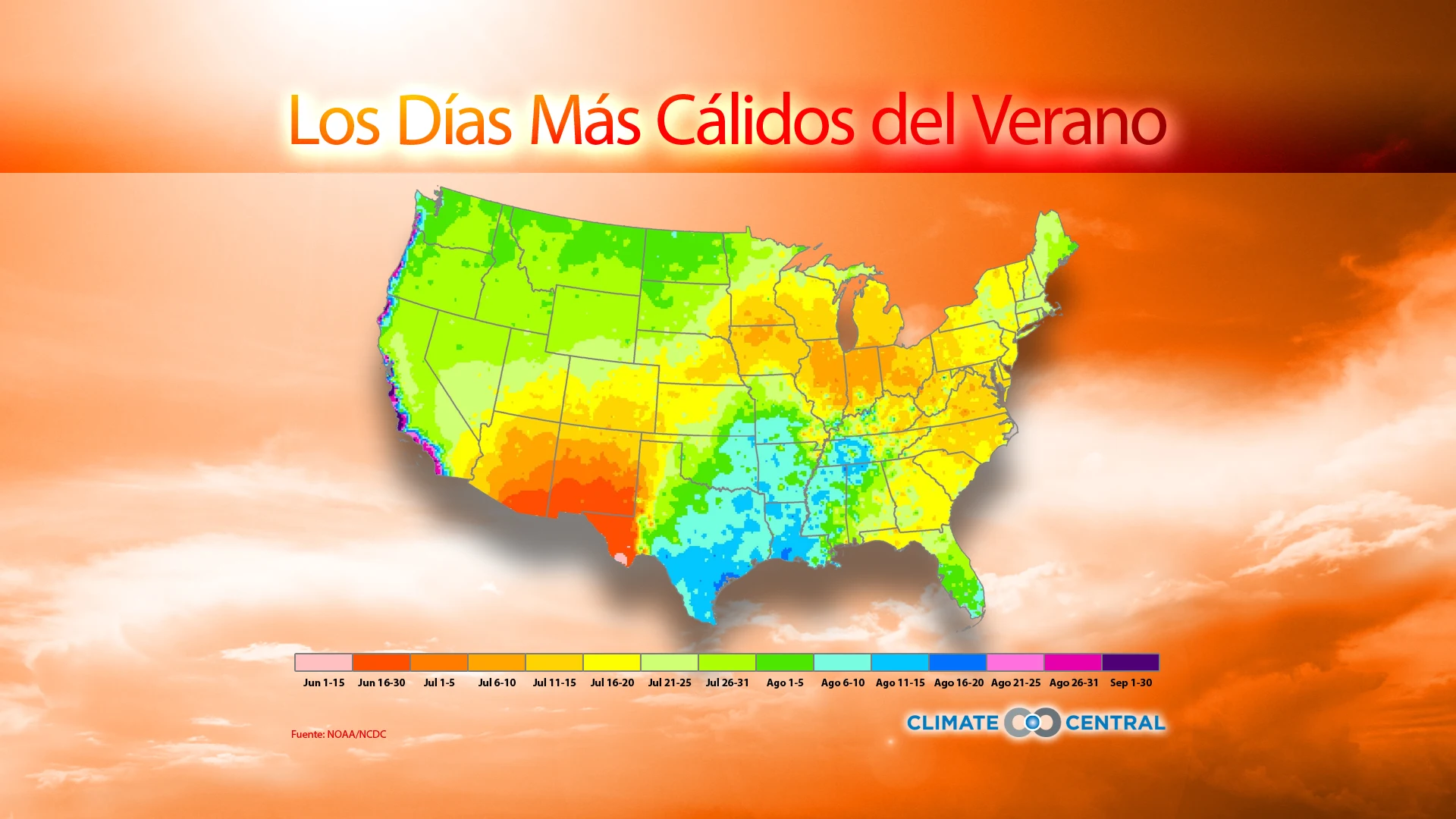 Los Días Más Cálidos del Verano
