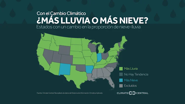 Precipitación Invierno y la Capa de Nieve del Oeste