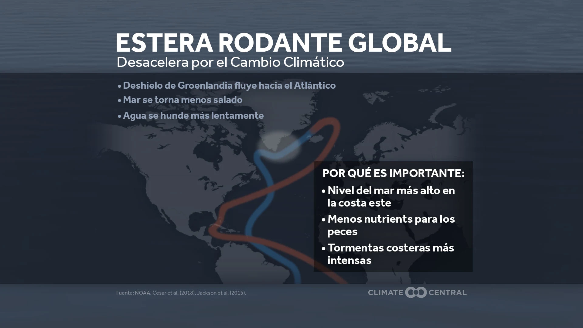 Estera rodante del océano