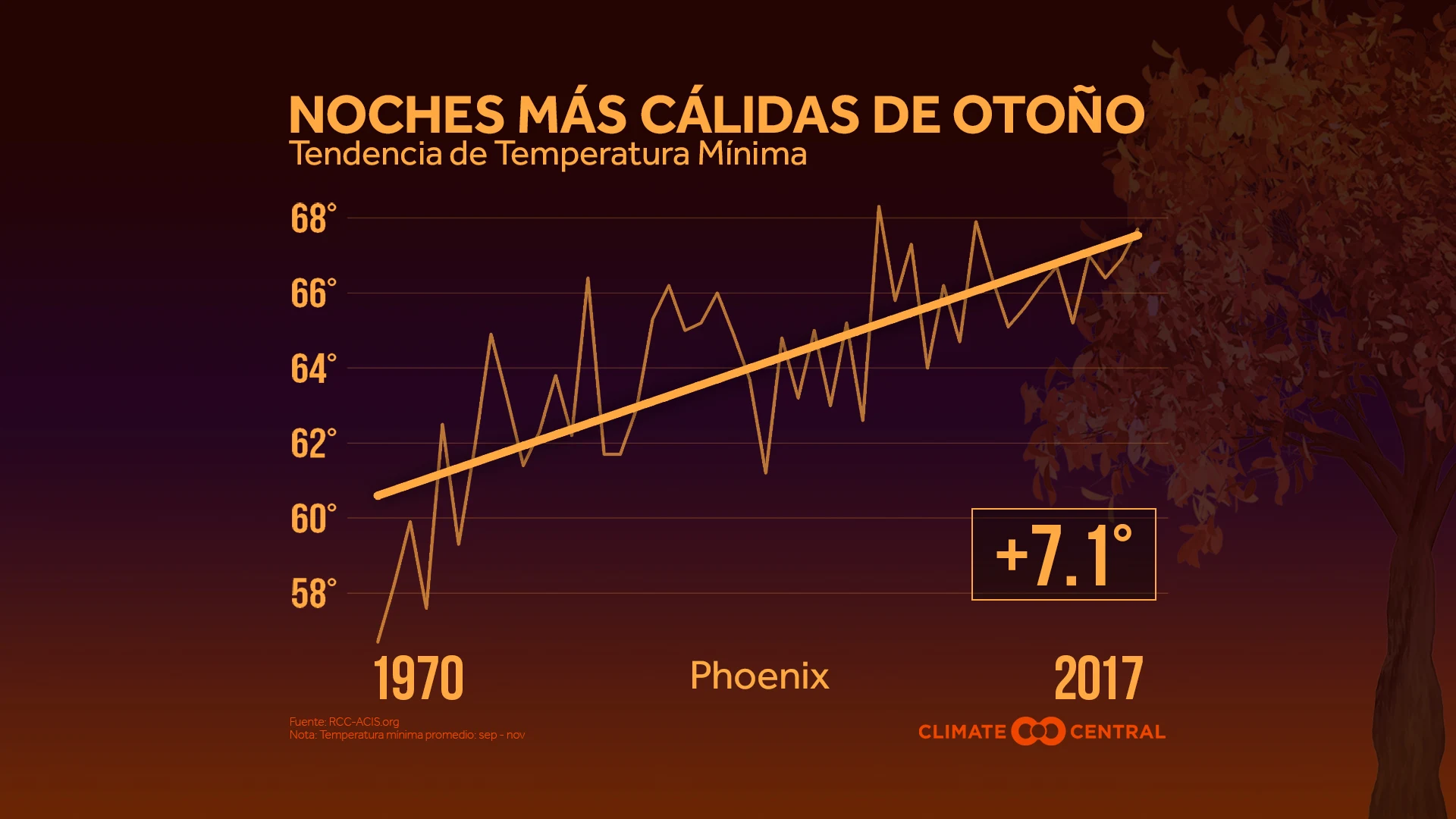 Noches Más Cálidas de Otoño