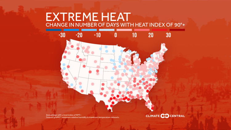 Extreme Heat Index Affecting Outdoor Sports 
