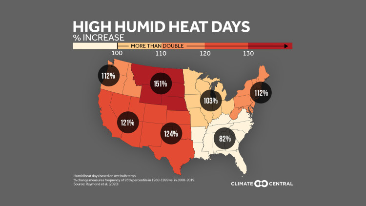 Humid Heat Extremes on the Rise