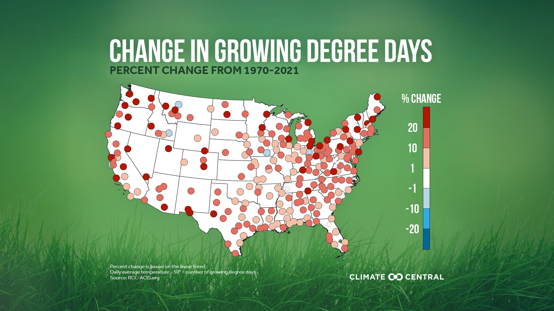 Growing Degree Days Climate Central