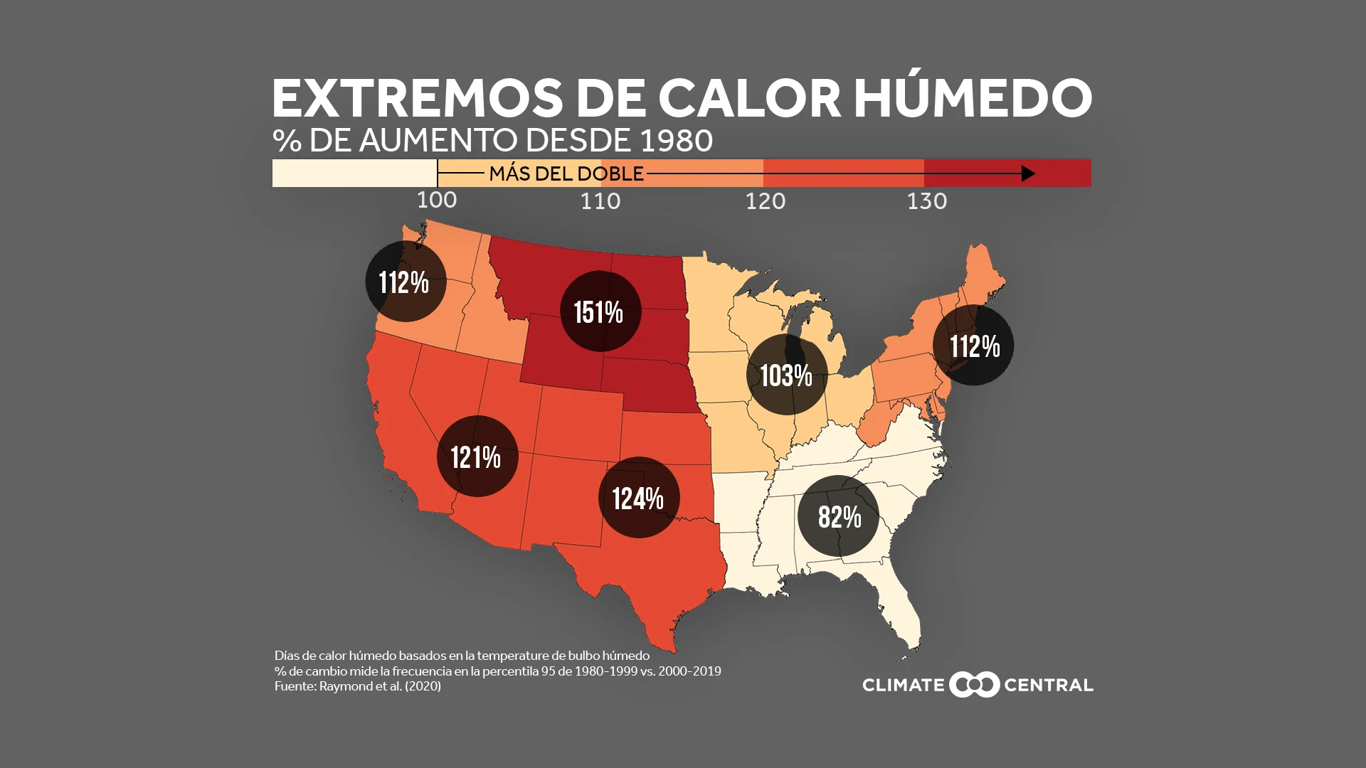 El calor húmedo extremo está sucediendo con más frecuencia - Humid Heat Extremes on the Rise