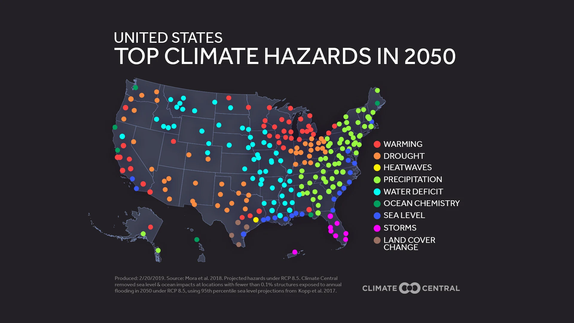 hazards map