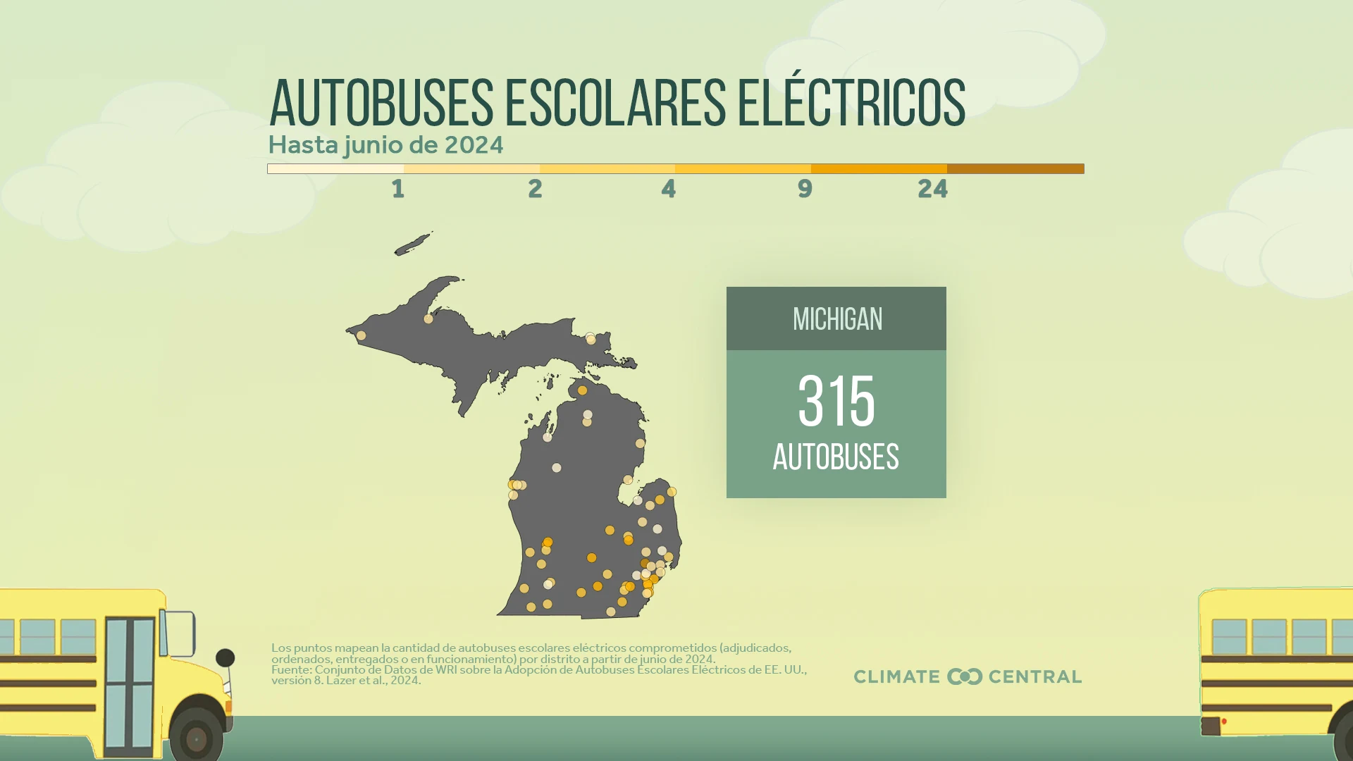 CM: Electric School Buses in Every State 2024 (ES)