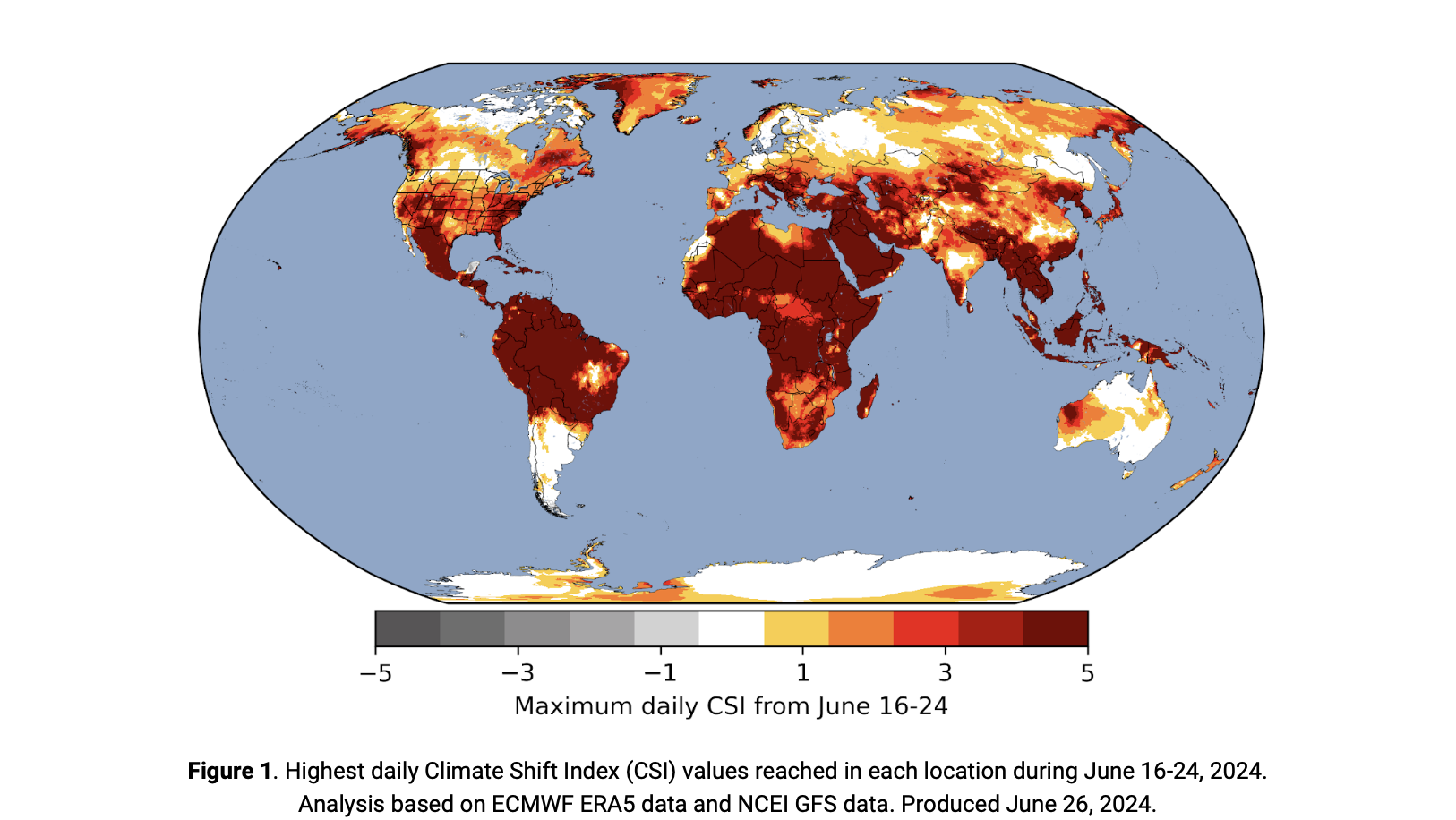 Analysis: Global extreme heat in June 2024 strongly linked to climate ...