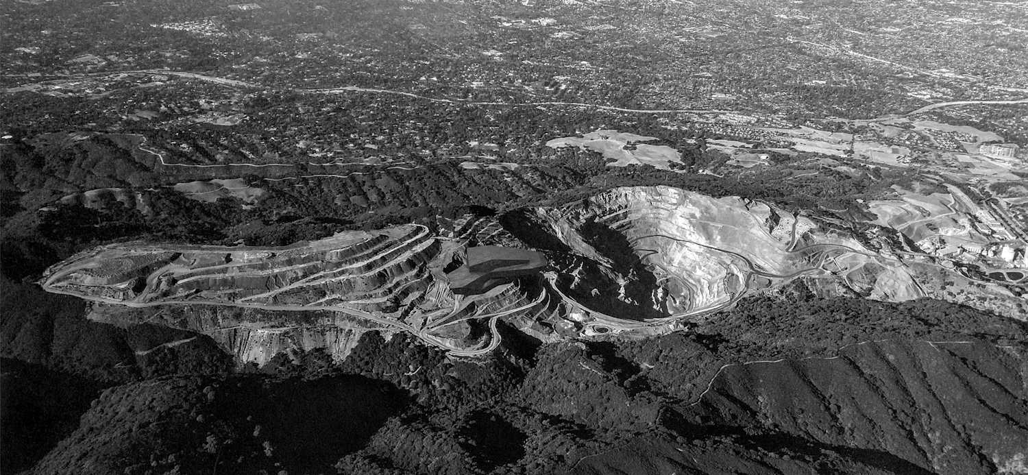 Brownfield Opera Collage by Bureau V Architecture A collage of an architectural design proposal for an opera project in a brownfield site, created by Bureau V Architecture.