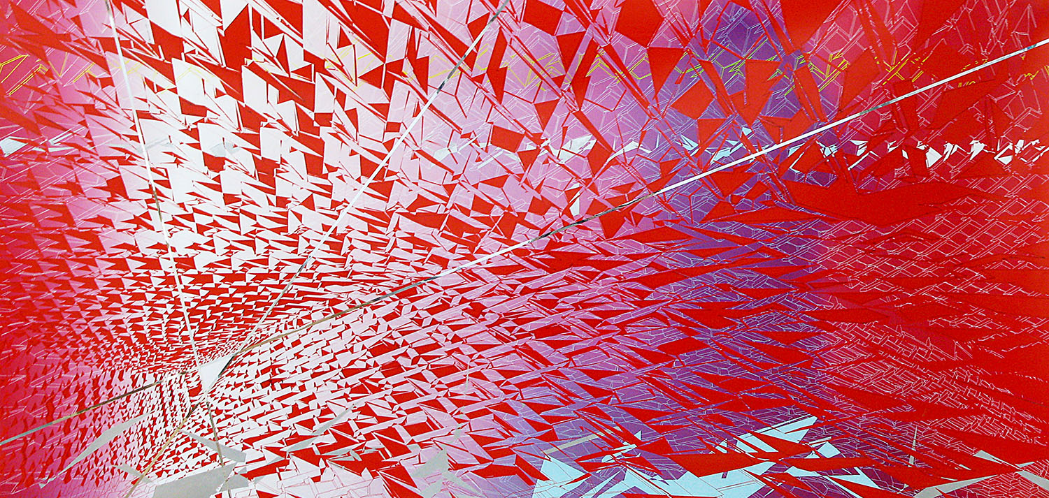 RES, large format, mixed-media architectural drawing, designed by Bureau V
