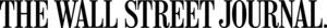 The Wall Street Journal Logo The Wall Street Journal wordmark in black serif capitals with a trailing period