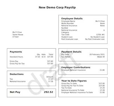 What has to be on a payslip? - Shape Payroll