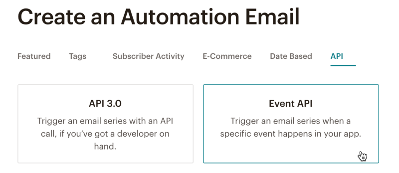Create an Automation Email