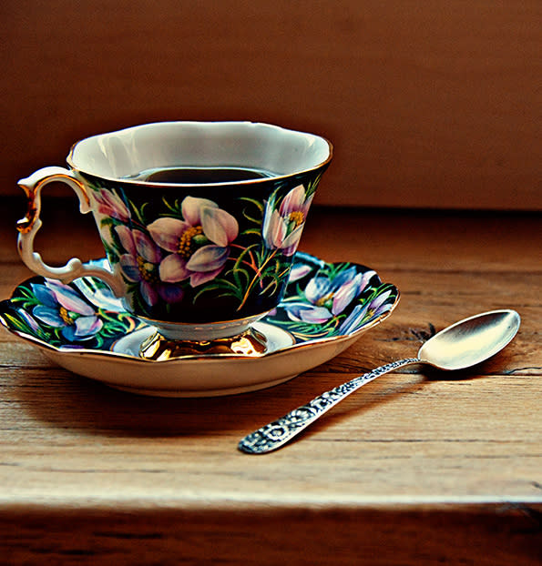 a cup of tea image