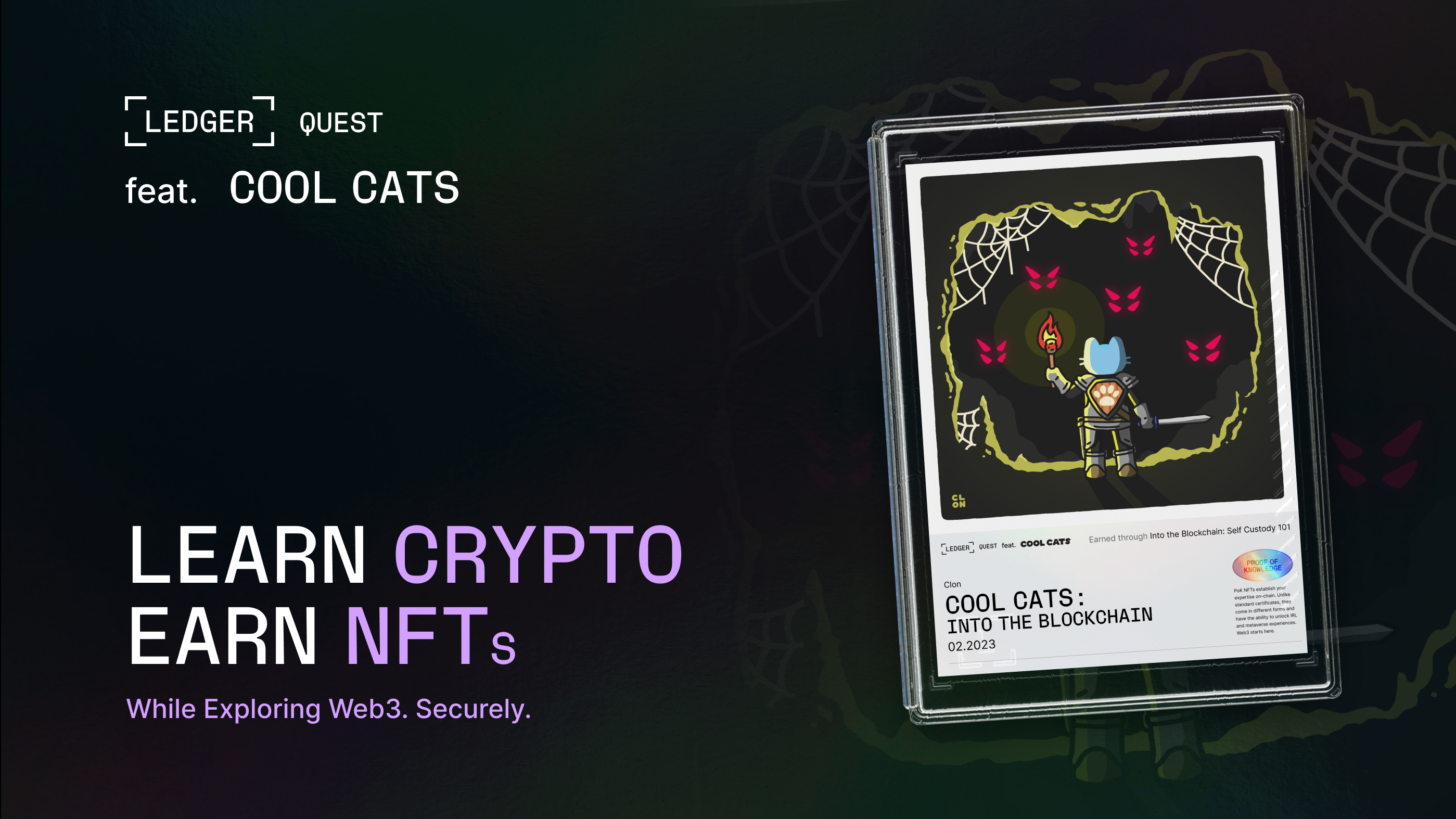 Into the Blockchain: Self-custody 101 | Earn NFT with [L] Quest