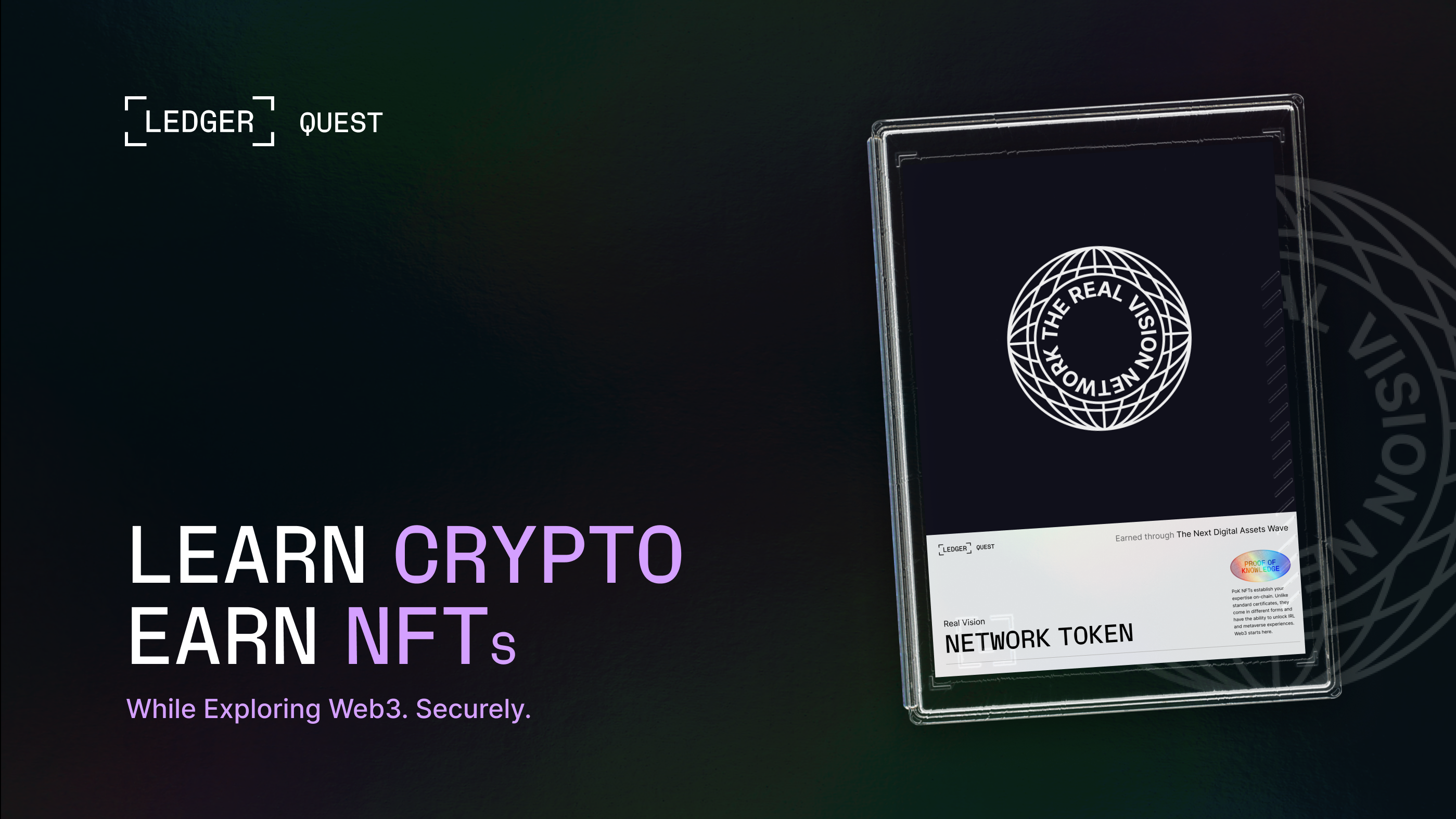 Real Vision: The next digital assets wave | Earn NFT with [L] Quest