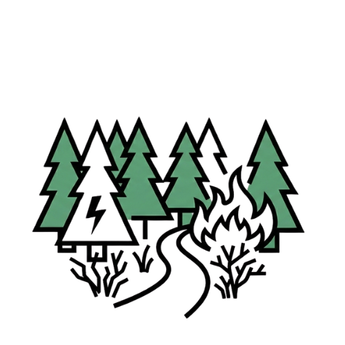 Icon for forrest hazard