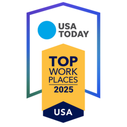 USA Today Top Workplaces Badge