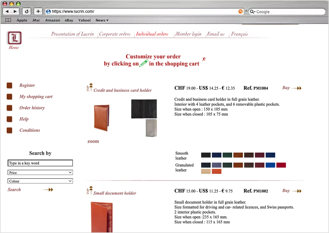 About LUCRIN Geneva | Swiss Craftsmanship & Premium Leather