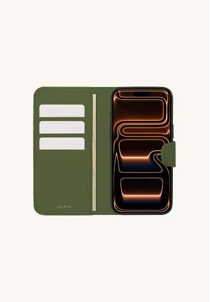 محفظة جلدية فاخرة - آيفون 17 برو ماكس