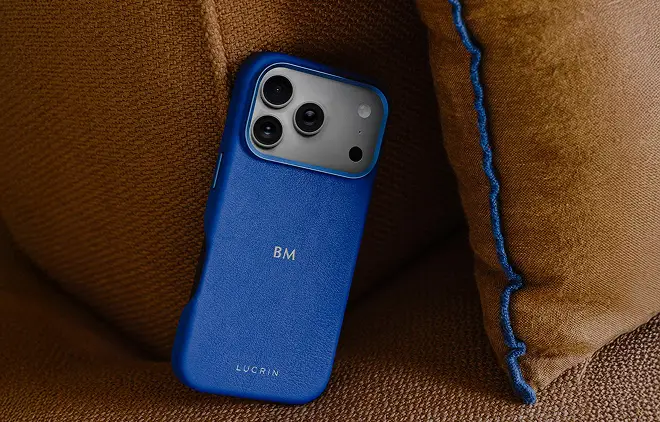 革の高級iPhoneケース