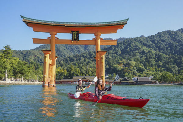 Stand up paddle à Miyajima