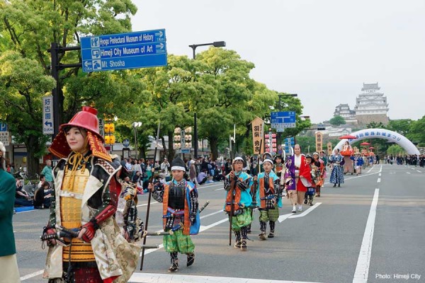 Le festival du château de Himeji