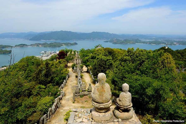 Le mont Shirataki et les Gohyaku Rakan