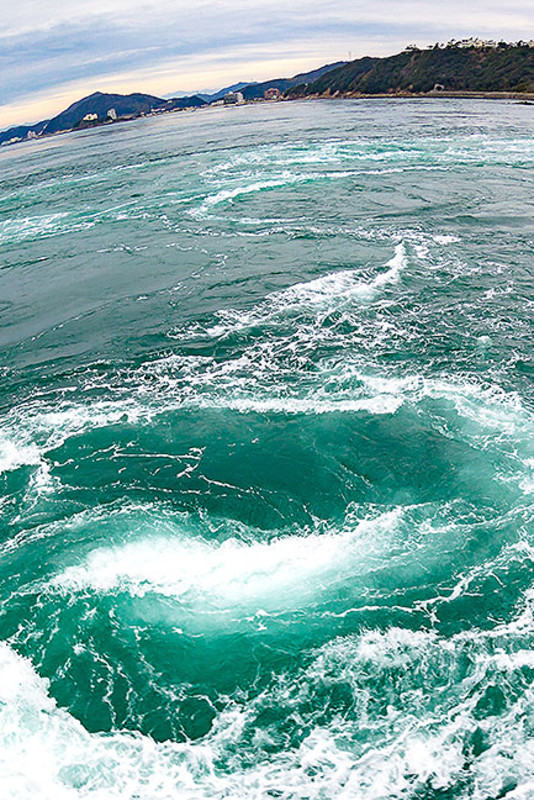 Skirting the epic ocean whirlpools of the Naruto Strait