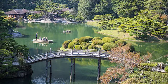 Ritsurin Garten - Ein Portal in Japans Vergangenheit
