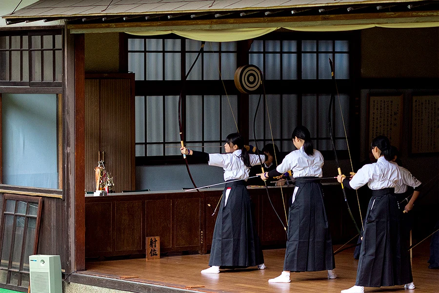 Hiroshima : Expérience de tir à l'arc traditionnel japonais