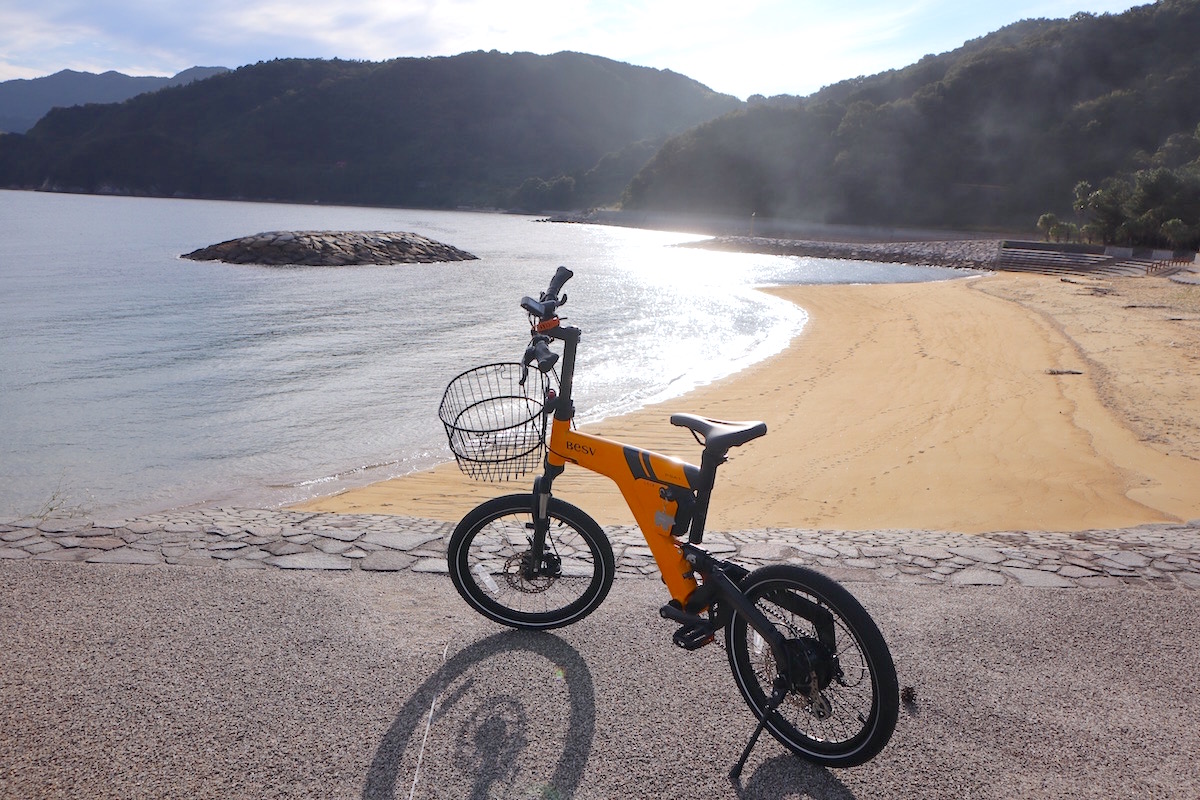 道の駅「サザンセトとうわ」からe-bikeで島サイクリング！／山口県